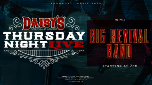 Thursday Night Live: Big Revival Band 4/14 7pm