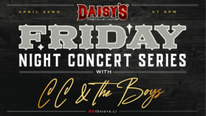 Friday Night Concert Series: CC & the Boys 4/22 8 pm