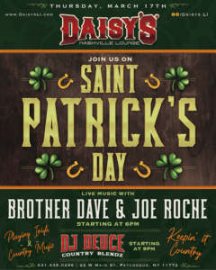 St Patrick's Day at Daisys! 