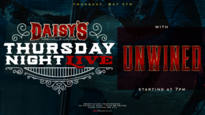 Thursday Night Live- Unwined 5/5 7 pm