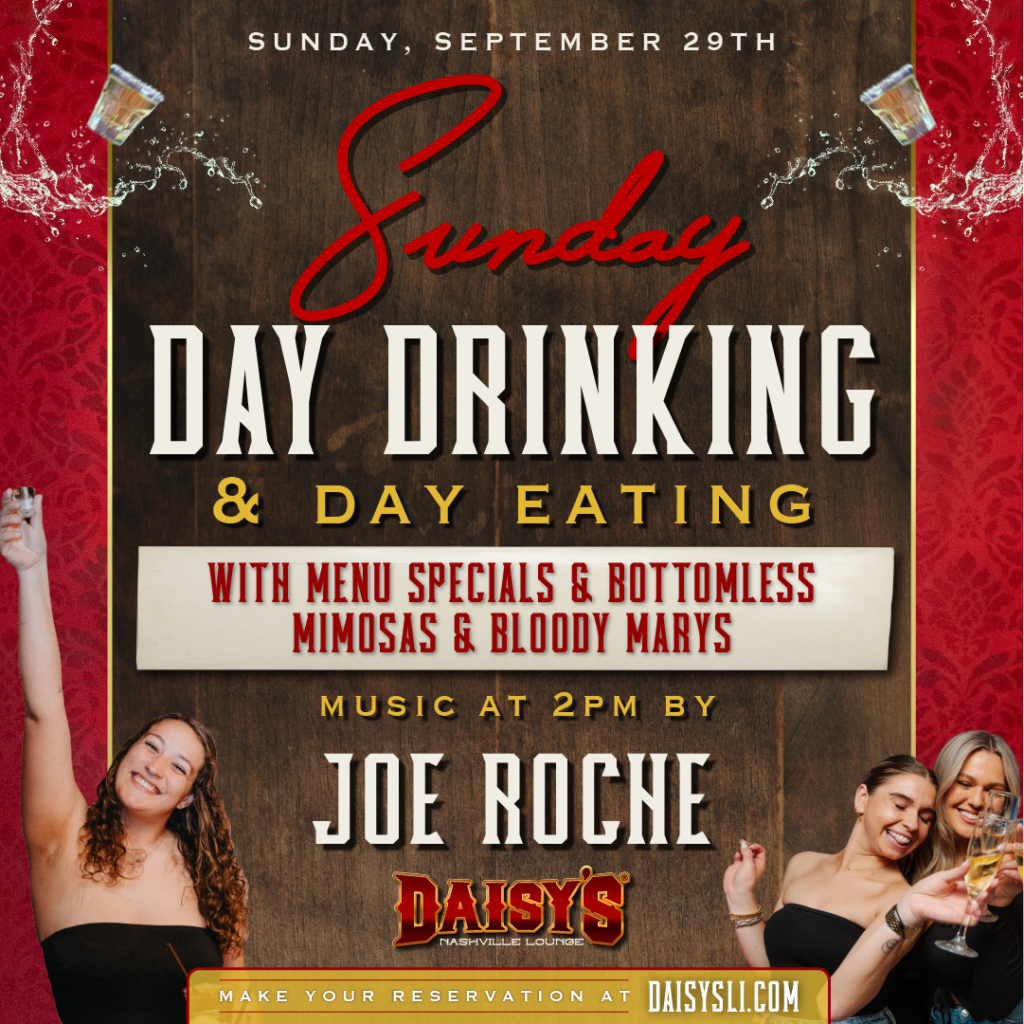 Sunday, September 29th: Live Music by Joe Roche at 2 pm