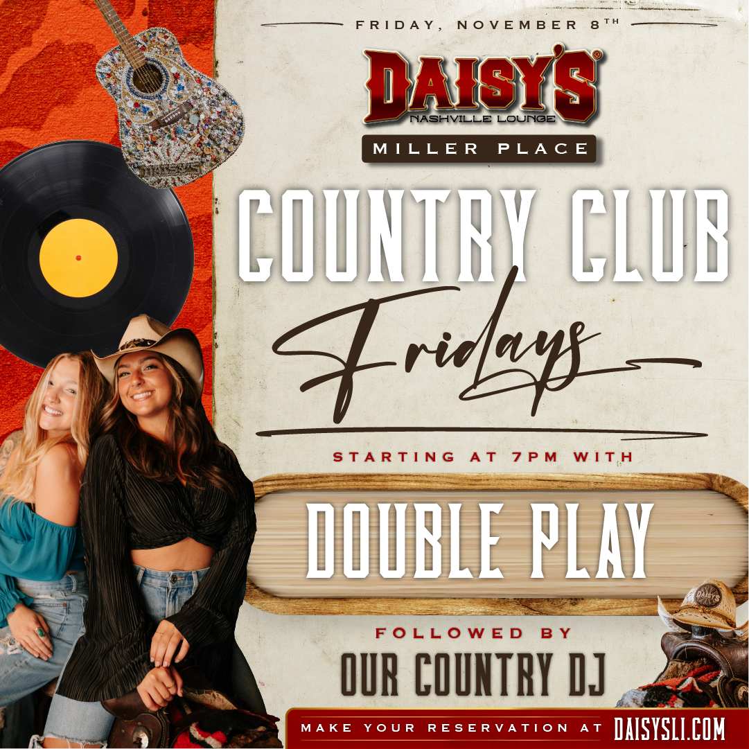 Friday, November 8th: Live Music by Double Play at 7 pm