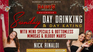 Flyer for Day Drinking & Day Eating