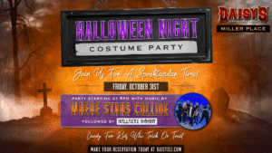 halloween party promo