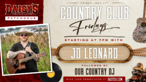 JD Leonard Live at Daisy's at 7PM