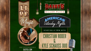 Christian Roder & Kyle Schauss Duo Live at Daisys at 8PM