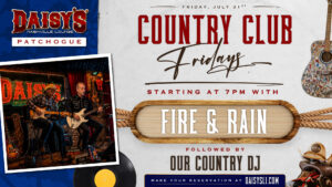 Fire & Rain Live at Daisy's at 7PM