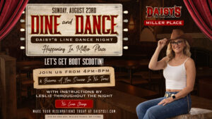 Dine and Dance Line Dancing Night