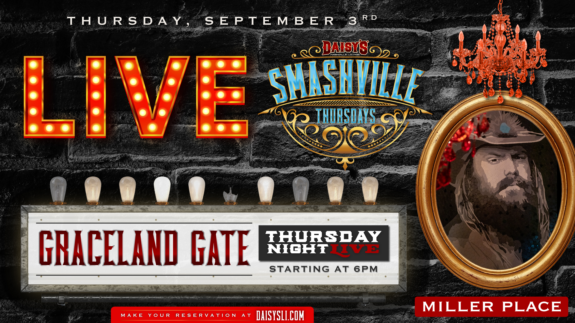 Graceland Gate Live Thursday