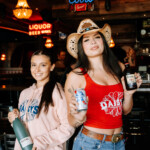 Two women posing for a picture