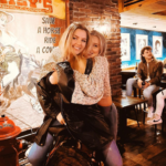 Two Girls on the Daisy's Saddle