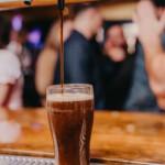 Beer Being Poured from the Tap