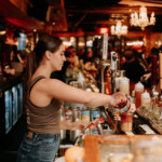 Bartender Making a drink